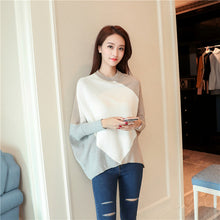 Load image into Gallery viewer, HAO HE SHEN Female winter sweater loose turtleneck sweater 2019 irregular Korean female backing sweater coat thick
