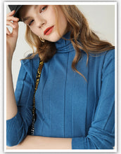 Load image into Gallery viewer, E Sweater women 2020 autumn and winter new high-necked sweater women's hedging long-sleeved bottoming shirt shirt sweater women
