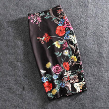 Load image into Gallery viewer, 2019 Women Skirts Casual Print Flowers Pencil Skirt Stretchy Skirts Plus Size 22 Colors

