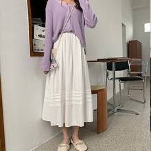 Load image into Gallery viewer, Alien Kitty Elegance Solid Feminine Hot Elastic Waist 2020 OL Streetwear New Arrival A-Line Chic High Quality Fashion Skirts
