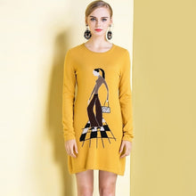 Load image into Gallery viewer, 2017 New Arrive Autumn And Winter Women's Fashion Basic Sweater Plus Size Long Cashmere Sweater Slim O-neck Solid Pullovers
